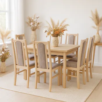 Jídelní židle Kolga Světlý ořech 18B