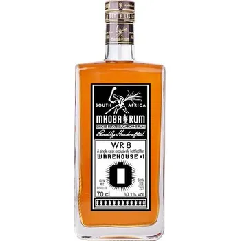 Rum Mhoba WR8 Single Cask Bourbon (Woodford Reserve) Warehouse #1 Exclusive 60,1% 0,7 l&nbsp;(holá láhev)
