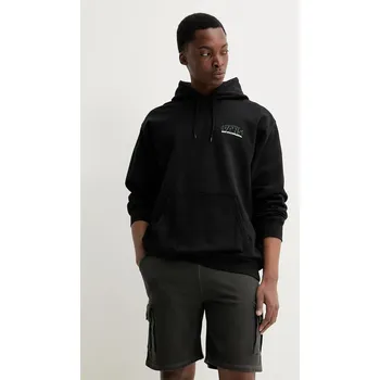 Pánská mikina Bavlněná mikina Vans VN000M1PBLK1 černá 99X, vel. XXL