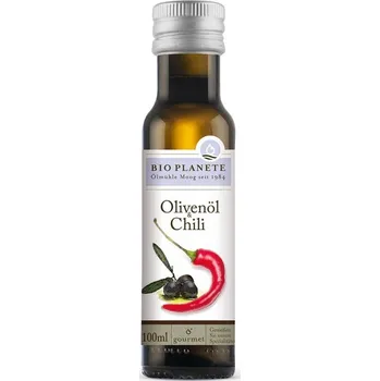 Rostlinný olej Bio Planète Olivový olej s chilli 100ml BIO