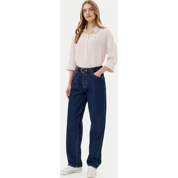 Tommy Hilfiger Košile WW0WW46169 Růžová Loose Fit 44