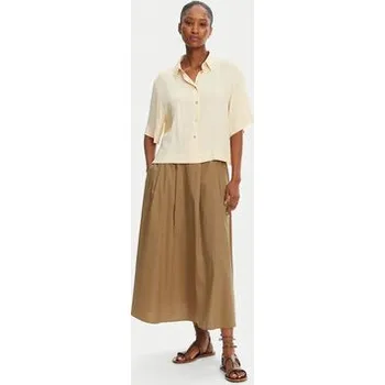 Dámská sukně Marella Trapézová sukně Urali 2515101042 Hnědá Regular Fit 46