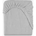 Froté prostěradlo 200x180 cm - šedé