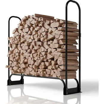 Dřevník Juskys Stojan na dřevo 130x117 cm