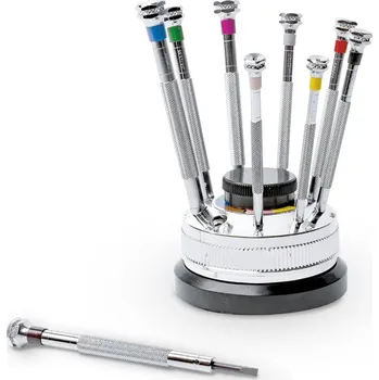 Šroubovák Shesto Modelcraft precizní hodinářské šroubováky (sada 9ks) - SH-PSD1087