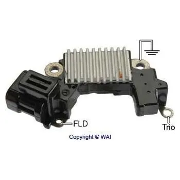 Alternátor Regulátor generátoru WAI IH768