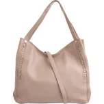 Kožená kabelka 5770 taupe - světle hnědá, MAXFLY