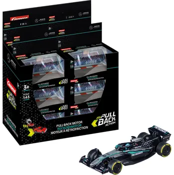 auto na autodráhu Sonic Auto Carrera Motor Speed MercedesAmg Petronas F1 W16 E Performance