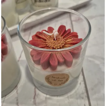 Svíčka AMI LUMEA Sójová svíčka AMI LUMEA, Sladká višeň bordó