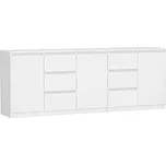 Komoda COSTA 1D3S/2D3S BÍLÁ