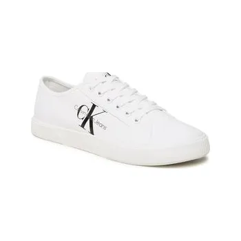 Pánská obuv Tenisky Calvin Klein Jeans Essential Vulcanized 1 YM0YM00306 Bílá 45