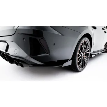 Tuning Street Pro Zadní boční rozšírení + klapky Cupra Leon ST Mk1 Facelift (černé + lesklé klapky)