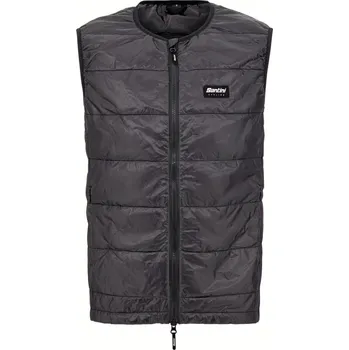 Pánská vesta Vesta SANTINI Puff Black, Veľkosť: L