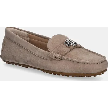 Dámská obuv Semišové mokasíny Lauren Ralph Lauren Barnsbury 802821629031.230 béžová 80X, EUR 39