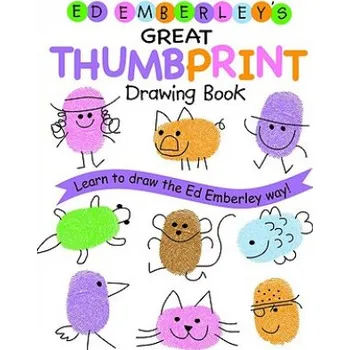 Anglický jazyk Ed Emberley's Great Thumbprint Drawing Book (Ed Emberley)(Brožovaná)