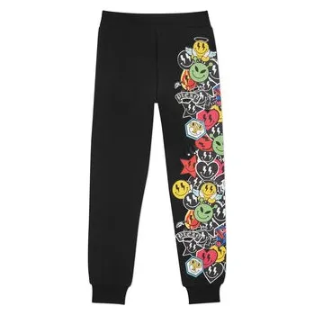Pánské kalhoty PHILIPP PLEIN Joggers kalhoty 19979 Černá Jogger Fit 10