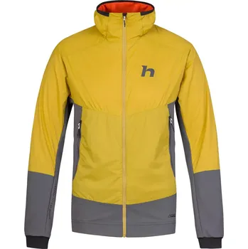 Pánská softshellová bunda Bunda Hannah VERTICAL antique moss/gray pinstripe L