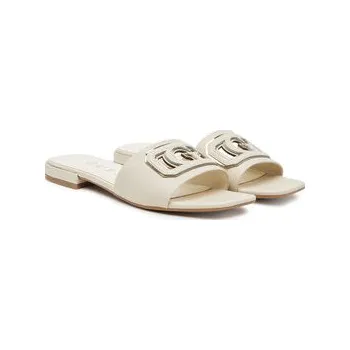 Dámské pantofle Nazouváky Guess FLJTAR LEA19 Écru 35