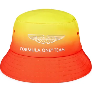 Klobouk Aston Martin F1 2025 klobouk SE Barcelona GP Gradient Sunrise