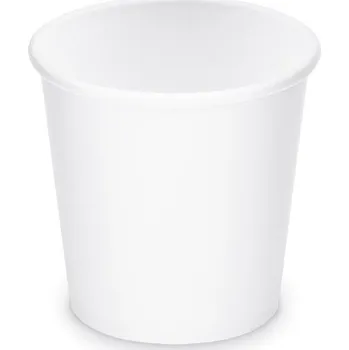 Jednorázové nádobí Papírový kelímek bílý 0,11 l