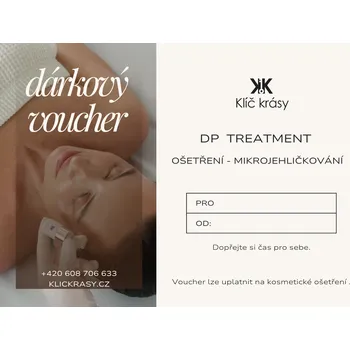 Dárkový potravinový koš Dárkový poukaz Dárkový voucher - mikrojehličkování hodnota: 6 300 CZK