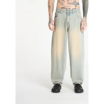 Dámské kalhoty Kalhoty DIME Baggy Denim Pants Sandblasted Sky Blue 36