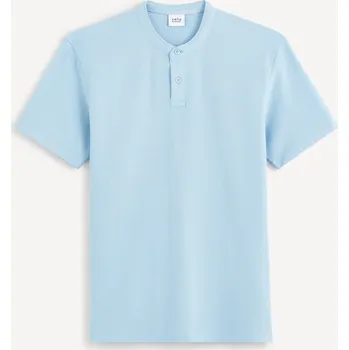 Pánské tričko Celio Polo tričko Gesohel 1143028 Modrá S