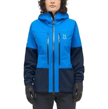 Dámská bunda Dámská bunda Haglöfs L.I.M Hybrid Touring Hood velikost S modrá