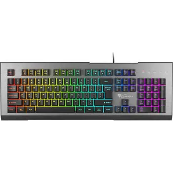Klávesnice Herní klávesnice Genesis RHOD 500 RGB Stříbřitý