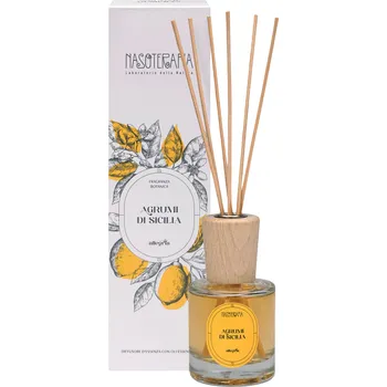 Tyčinkový aroma difuzér Nasoterapia difuzér Agrumi di Sicilia, 100 ml
