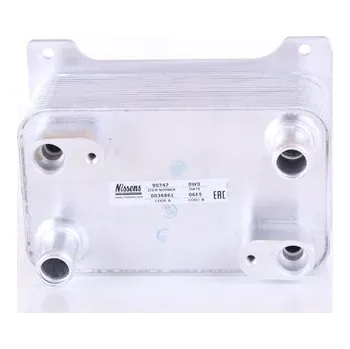 Chladič motoru Chladič oleje, automatická převodovka NISSENS 90747