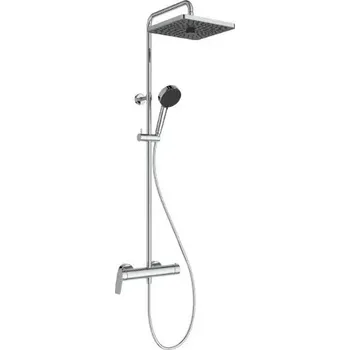 Ideal Standard CeraFlow T25+ - Sprchový set s baterií, 26x26 cm, 2 proudy, chrom A8533AA