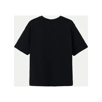 Pánské tričko NAME IT T-Shirt Farra Wednesday 13240881 Černá Standard Fit 158_164