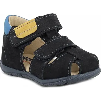 Dívčí sandály Dětské semišové sandály Primigi tmavomodrá barva, PYK 79115 7911511 59X, EUR 22