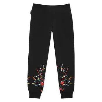 Pánské oblečení PHILIPP PLEIN Joggers kalhoty 19831 Černá Jogger Fit 12