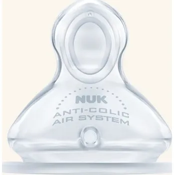 Savička Nuk Savička na širokou láhev First Choice silikon 0-6 m vel.L