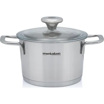 Hrnec Metalac Santino, Nerezový hrnec se skl. poklicí 16 cm, 1,9 l