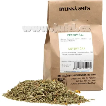 Nápoj Jukl Dětský čaj 100 g – jemný čaj pro malé děti i kojence