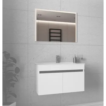 Zrcadlo FIGARO Zrcadlo 80 cm bílá