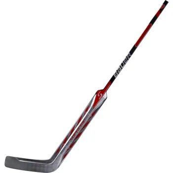 Hokejka Kompozitová brankářská hokejka Bauer Supreme SHADOW Red Senior 24 palců, L (normální gard)