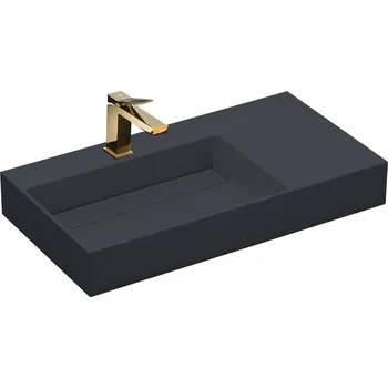 Umyvadlo Konglomerátové umyvadlo Archi 90 CM Šedý mat