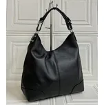 Dámská kožená kabelka MaxFly 5375 černá