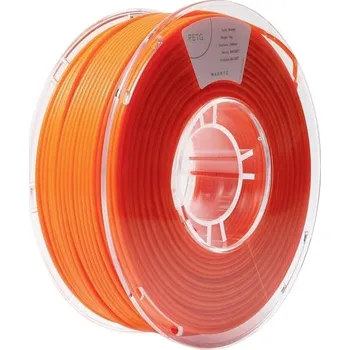 Příslušenství k 3D tiskárně Maertz PMMA-1011-017 PMMA-1011-017 vlákno pro 3D tiskárny PETG plast chemicky odolné 2.85 mm 1000 g oranžová 1 ks