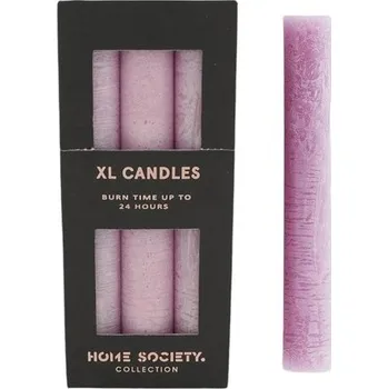 Svíčka Stolní svíčka lila XL