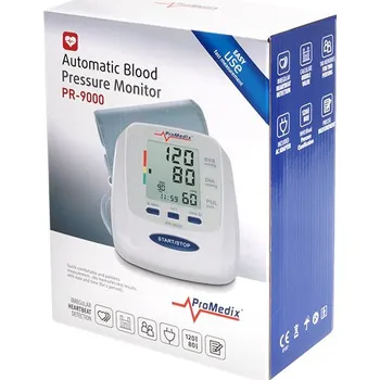 Měřič tělesných funkcí Promedix PR9000 elektronický monitor krevního tlaku