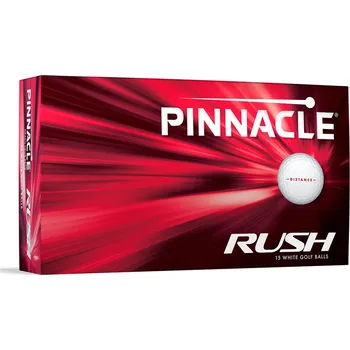 PINNACLE Rush Distance golfové míčky včetně potisku loga Množství: 30 ks + Dárková krabička týček