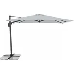 Moderní slunečník s boční nohou Doppler ACTIVE 310 x 210 cm, světle šedá DP474273827