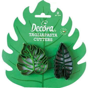 Vykrajovátko Decora Sada vykrajovátků - Tropické listy rostlin