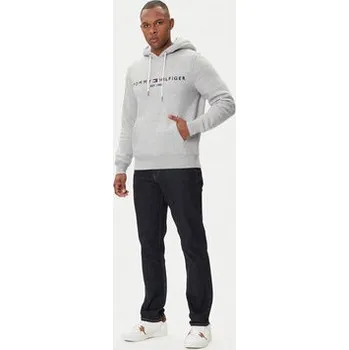 Pánská mikina Tommy Hilfiger Mikina Core Logo MW0MW10752 Šedá Regular Fit XS