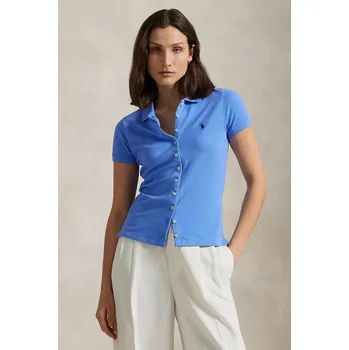 Pánské tričko Polo tričko Polo Ralph Lauren 211939272 modrá 50X, vel. S